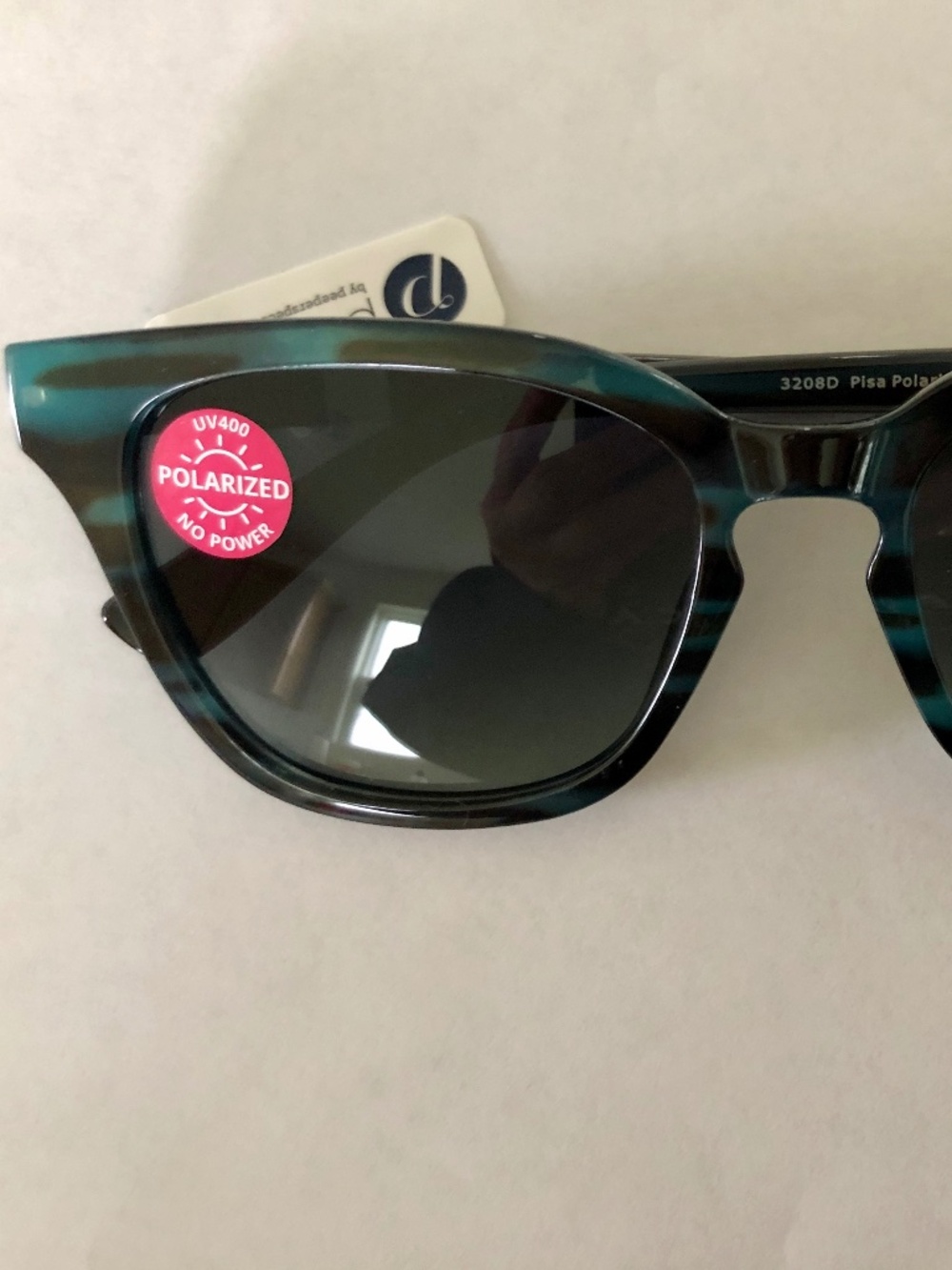 New Teal Gradient Peepers Polarized UV400‎ Sunglasses